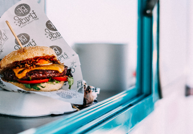 メニューハンバーガーの画像